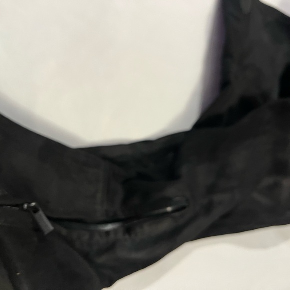 9 Calvin Klein Fandy Over-the-knee Boots Black Suede Fall Winter Tall Block Hee - Picture 7 of 10